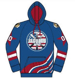 2024 Custom Sublimated Jaguar Patriotic Hoodie